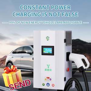 Estación de Carga Rápida para Vehículos Eléctricos de 20kw 30kw 40kw CC OCPP1.6J Cargador de Coche Eléctrico GBT CCS2 Pila de Carga Montada en la Pared 20kw 30kw 40kw CC - Product Image 2