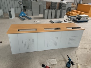 Bàn làm việc máy tính màn hình bật lên điện hiện đại dành cho học sinh trung học/ngoài trường, nội thất trường học phong cách để sử dụng trong lớp học - Product Image 6