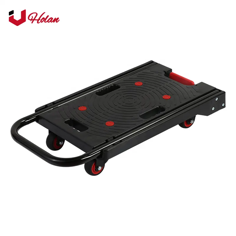 JJ-150 Uholan adapté à un usage domestique pliable portable plate-forme domestique chariot à pousser chariot capacité 150KG