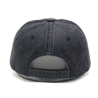 Groothandel Custom 5 Panel Denim Doek Snapback Borduurwerk Vader Hoeden Caps Voor Mannen