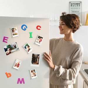 Magnetische Acryl Rechthoekige Koelkast Fotolijst Instant DIY Fotowand 3-inch Magnetische Fotokaart Displaybord - Product Image 1