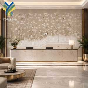 <span class=keywords><strong>Papel</strong></span> Tapiz <span class=keywords><strong>Pintado</strong></span> a Mano con Diseños de <span class=keywords><strong>Flores</strong></span> <span class=keywords><strong>y</strong></span> Aves al Estilo Chino, de Lujo <span class=keywords><strong>y</strong></span> Personalizado, Impermeable, para Decoración de Paredes - Product Image 1