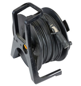 FTTH SC LC FC ST Connector Portable Retractable Tactical Winding Drum 100M 150M Fiber Optic Cable Reel - Product Image 3