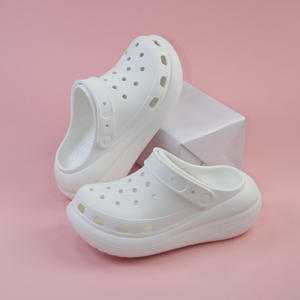 Sabots plateforme pour femmes, couleur unie, semelle épaisse, talon de 3 cm, antidérapants, sandales d'extérieur pour la plage et l'été - Product Image 4