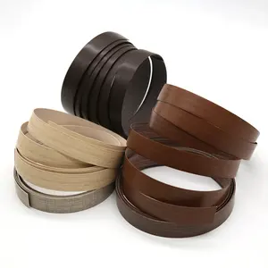 China Maple Wood Edge Banding Tape Roll With Fleece Backing For Furniture MDF Plywood Sealing