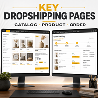 Développement de site web Shopify Dropshipping personnalisé pour web et mobile avec synchronisation des produits et import des fournisseurs LionCreate