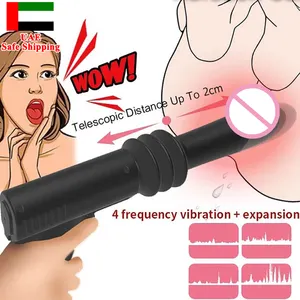 Nouveauté Offre Spéciale pistolet vibrateur automatique sexe mitraillette gode masseur poussée télescopique portable Clitoris vibrateur