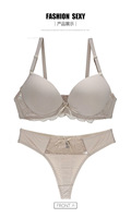 Ensemble de lingerie érotique européenne et américaine de haute qualité, très vendu, couleur unie, brillant, sans couture, grande taille, soutien-gorge pour femmes