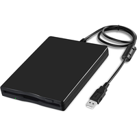 Unidad de Disquete Externa Portátil para Computadora, 3.5, 1.44 Mb, Lector de Disquetes USB para Portátil