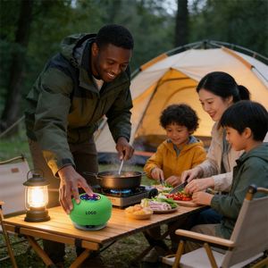 <b>Led</b> Light <b>Speaker</b> 6 Color Multiple Colors Portable Silicone <b>Led</b> Light <b>Speaker</b> for Camping - Product Image 2