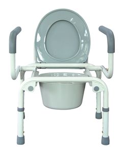 Cadre <span class=keywords><strong>de</strong></span> marche multifonctionnel pour personnes âgées Tabouret pliant Squat Toilette Portable Commode <span class=keywords><strong>Transfert</strong></span> Toilette <span class=keywords><strong>Chaise</strong></span> - Product Image 1