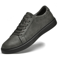 Chaussures Homme 2023 en Cuir Véritable de Designer, Baskets Décontractées de Luxe Italiennes, Confortables pour Homme, Chaussures de Skateboard Tenis Masculino