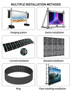 Écran LED de location pour scène 4K HD à contraste élevé P1.9 P2.6 P2.9 P3.91 – Mur vidéo LED flexible et incurvé pour événements et spectacles en direct - Product Image 5