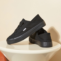 Espadrilles en toile confortables personnalisées de couleur unie pour la marche chaussures décontractées à la mode pour dames blanches été printemps légères