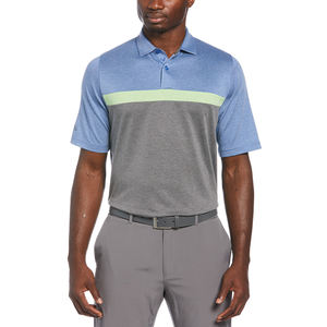 Golf de lujo para hombres para Polos de secado rápido Slim Fit Knit Custom Logo Design patrón impreso en Nylon Spandex Jersey - Product Image 3