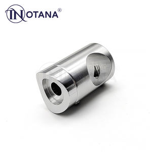 מחזיק מוט צולב מסגסוגת אלומיניום רכיבי מעקה מרפסת אביזרי מעקה מחזיק מוט צולב מחזיק מסילה - Product Image 4