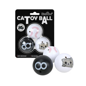Jouet pour chat en plastique, balle interactive avec herbe à chat pour chatons – <span class=keywords><strong>Anti</strong></span>-ennui, en nylon, vente en gros - Product Image 2