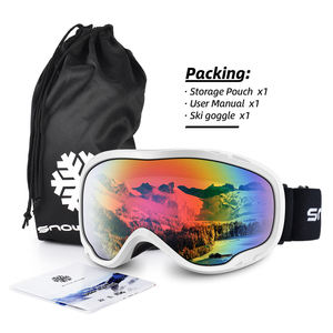 Lunettes de ski Hubo 167 pour filles, anti-buée, UV400, vente en gros, lunettes de snowboard, lunettes de ski personnalisées - Product Image 3