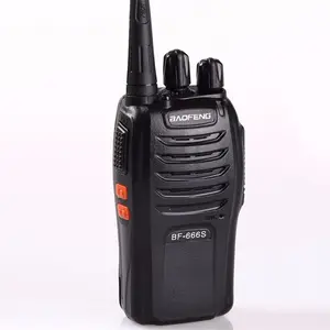 Baofeng-666S מיני מקלט רדיו UHF כף יד 5W כוח פלט 400-470 MHZ טווח תדרים תקשורת ארוכה