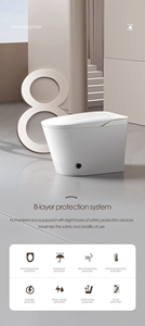 Nouvelle Arrivée - Toilette Intelligente Électronique avec Bidet, Couvercle à Ouverture Automatique, Chasse d'Eau Automatique, Séchage à l'Air Chaud Parfumé, Toilette Intelligente - Product Image 5