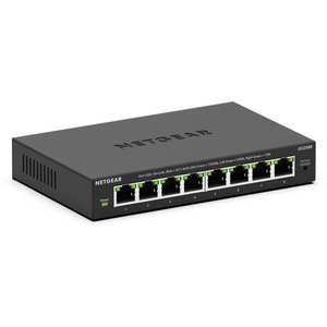 Dễ dàng thông minh quản lý yếu tố cần thiết chuyển đổi gs308e 8-Port Gigabit <span class=keywords><strong>Ethernet</strong></span> dễ dàng thông minh quản lý yếu tố cần thiết chuyển đổi - Product Image 1