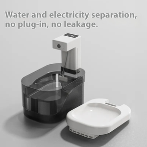 Automatic Smart 2500mAh Rechargeable Battery Powered Pet Drinking Water Fountain for Pets - Product Image 5