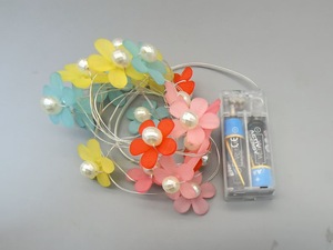 Thời Trang <span class=keywords><strong>LED</strong></span> Đầy Màu Sắc Hoa Dây Đồng Chuỗi Ánh Sáng Cho Giáng Sinh Trang Trí Kỳ Nghỉ Đảng Tổ Chức Sự Kiện Phòng Cưới Bầu Không Khí - Product Image 5