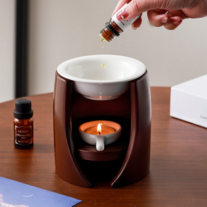 Lámpara <span class=keywords><strong>de</strong></span> Cerámica para Aceites Esenciales y Velas, Estilo Religioso, Moderno y Minimalista, Hecha a Mano - Product Image 3