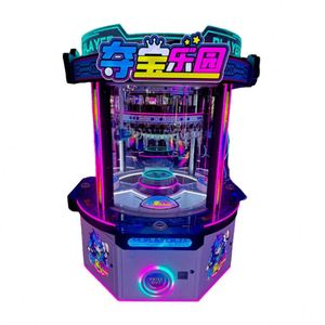 Máquina de Videojuegos con Luces de Colores para Capturar Tesoros, Equipo de Entretenimiento que Funciona con Monedas para Centros Comerciales y Parques - Product Image 4