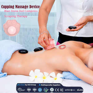 Elektrisches Smart-Gua-Sha-Schröpfmassagegerät zur Linderung von Müdigkeit – Vakuum-Schröpftherapiegerät - Product Image 1