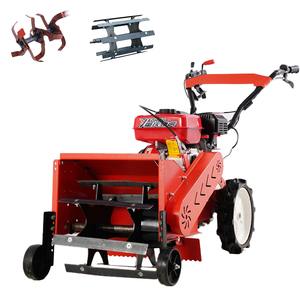 Four-Wheel Drive Walk Behind Tractor High Quality Agricultural Farming Cultivator for Soft and Hard Soil Work - Product Image 4