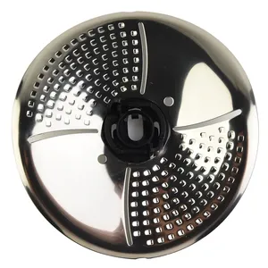 1x Schutzhülle aus Silbernem Edelstahl für Messerabdeckung Küchenzubehör für Thermomix <span class=keywords><strong>Tm5</strong></span> Tm6 Tm31 14cmx14.5cm - Product Image 4