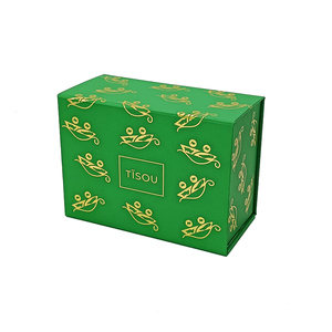 Custom Size Recyclable Coated <b>Paper</b> Rigid Magnetic Gift <b>Box</b> with Sponge Lining and Embossing Luxury Folding Packaging - Product Image 4