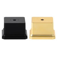 Base de trophée en plastique couleur or de haute qualité du fabricant A-07-2
