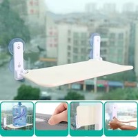 Hamac de fenêtre pour chat avec base à 4 ventouses robustes, siège solaire respirant, lit de fenêtre pour chats, nouveau tapis et coussin pour animaux de compagnie