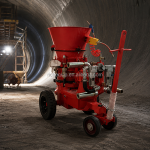 Máquina de Pulverización de Cemento y Hormigón Seco con Motor de Aire y Salida Variable de 3m³/h - Product Image 2