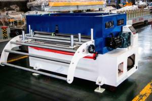 स्टील प्लेट लेवलिंग मशीन धातु शीट कोइल स्लेट काटने वाली फ्लैटनिंग सीधे मशीन - Product Image 4