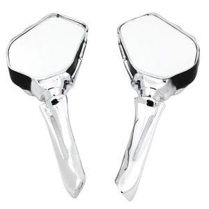 Rétroviseur universel pour moto, chrome, tête de mort, squelette, pour Suzuki 2003-2012 Honda CBR <span class=keywords><strong>600RR</strong></span> F5 <span class=keywords><strong>2010</strong></span> - Product Image 4