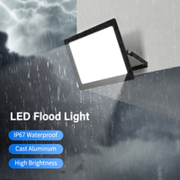 Projecteur LED extérieur étanche IP65 en aluminium pour éclairage de chantier 10W 20W 30W 50W 100W 150W 200W 300W