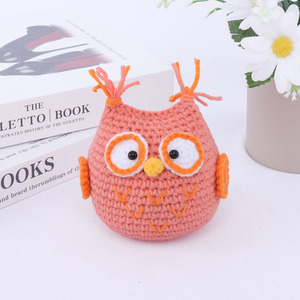 Peluche <span class=keywords><strong>Gufo</strong></span> all'Uncinetto Personalizzato - Animale di Peluche Lavorato a Maglia Fatto a Mano con Dettagli Personalizzati, Regalo Unico amigurumi <span class=keywords><strong>gufo</strong></span> - Product Image 3