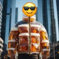 2025 Grande Vente Doudoune Liquide Gonflable, Veste Bière Gonflable pour la Vente
