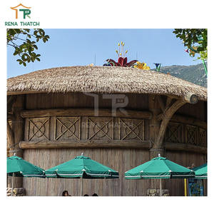 Vente flash : Matériel de toiture en chaume imperméable Palapa, pergola, restaurant, toiture en chaume de roseau, synthétique artificiel - Product Image 2