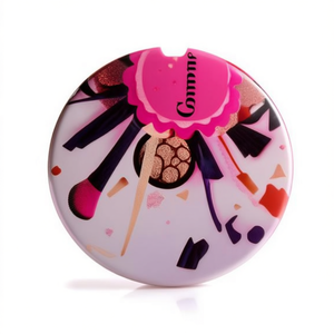 Specchietto Cosmetico Compatto Set da 12 Pezzi con Design Colorato per Bellezza e Viaggio - Product Image 2