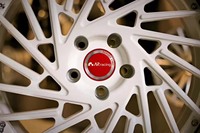 Jantes de voiture HOP personnalisées forgées en deux parties en alliage d'aluminium, design concave à 5 trous, finition noire, ajustement universel