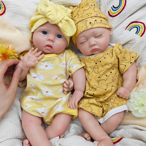 Muñeca Reborn de Silicona de Alta Calidad, Expresiones Faciales Vívidas, Muñecas Recién Nacidas Realistas, Cuerpo Suave, Decoración DIY - Product Image 4