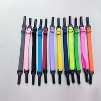Cordon réglable en métal à motif cœur antidérapant pour lunettes de vue et de soleil 21CM Stabilité améliorée Marque S&H SH-WS001 Fabriqué en Chine Emballé