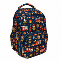 Sac à dos enfant en gros, motif dessin animé, 17 pouces, sac d'école à motifs thématiques, usine OEM ODM, sac à dos léger multi-poches