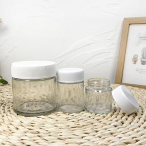 Food Grade <b>Round</b> <b>Glass</b> Jar with CR Lid - Product Image 4