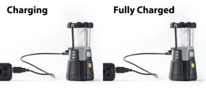 Linterna de Camping Recargable/Compatible con Pilas AA de 500 Lúmenes, Resistente al Agua hasta 10 m, con 3 Modos de Color y Atenuación, Construcción Robusta de Polímero - Product Image 6