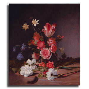 Tranh Sơn Dầu Nghệ Thuật Trang Trí Tường Hoa Màu Sáng Hiện Đại Vẽ Tay Theo Yêu Cầu 100% Bán Sỉ - Product Image 5